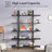 70.07" Height 5-Tier Vintage Industrial Bookshelf 47" Wide for Home &  Office-346152891