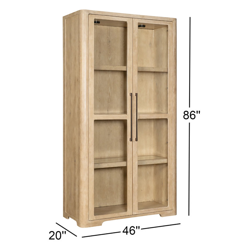 Retreat Lighted Display Cabinet