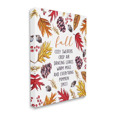 " List Of Fall Favorites "