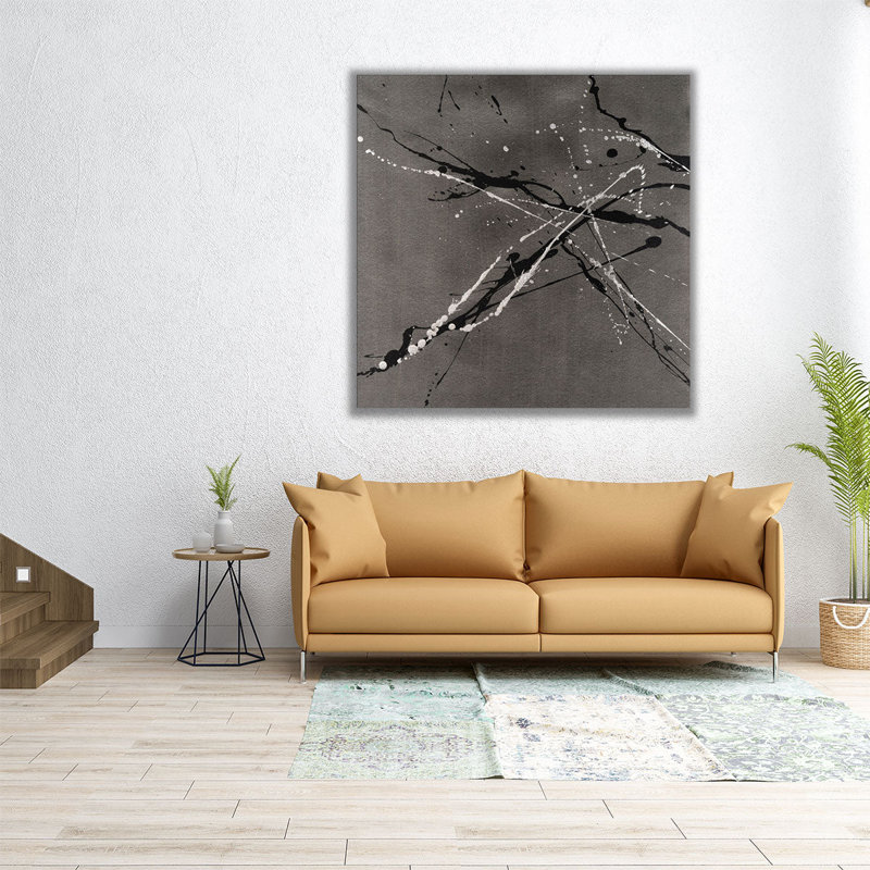 «Ink Elements III», reproduction d'art sur toile, H 40 po x l 40 po