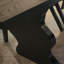 Ensemble de salle à manger Black Wood-106479814