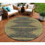 Tapis rond 8 po