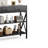47" Modern Console Table with MDF Board, Metal Legs, 3 Drawers & 3-Tier Storage Shelves-1039505631