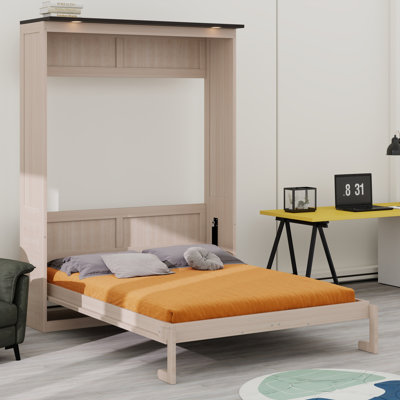 Lit escamotable moderne avec DEL