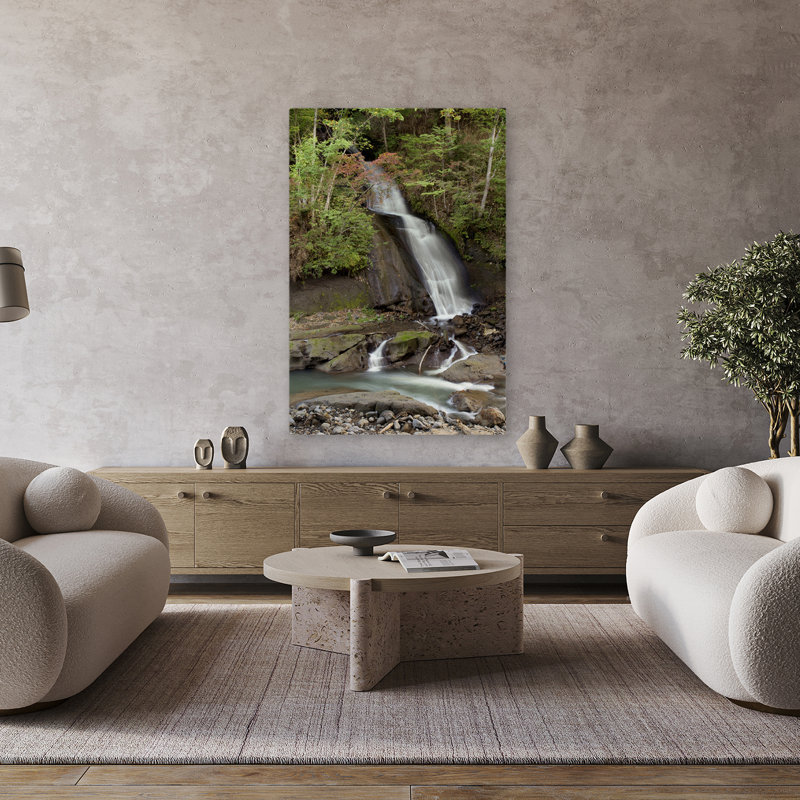 Hokkaido Waterfall # 6 - Photographie, Japon, Asie, art, H 48 po x l 32 po