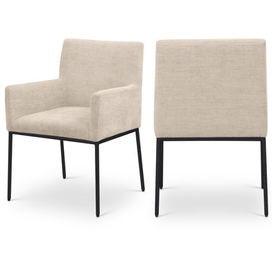 Reeves Chenille Fabric Dining Chair