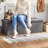 Linen Blend Upholstered Bench with Flip Top-1733586280
