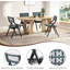 Chaises pliantes en bois, chaises pliantes pour l'intérieur en bois-1451172040