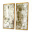 «Brown and Beige Colorfields II», ensemble de 2 photographies sur toile-325291753-325291756