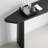 Retro Solid Wood Art Console Table-1557837953