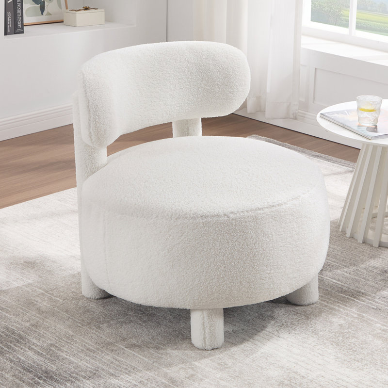 Chaise d'appoint rembourrée