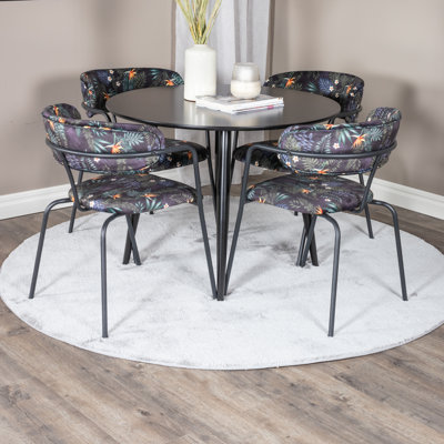 Bhonu 4 - Person Dining Set