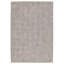 Tapis gris en cuir fabriqué à la main Arvet