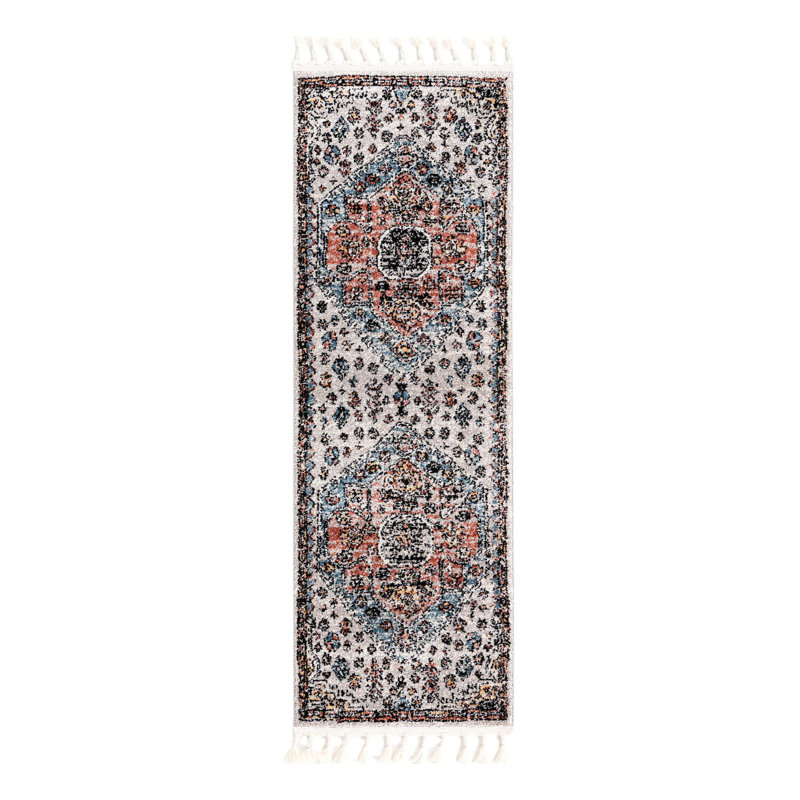 Tapis gris Albia, Tapis de couloir 2 pi x 6 pi