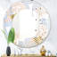 Miroir mural Wave sans cadre éclectique Wave Foliage-45629564