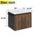 24" Wall-Mounted Bathroom Vanity With Ceramic Sink And Towel Rack-828602521