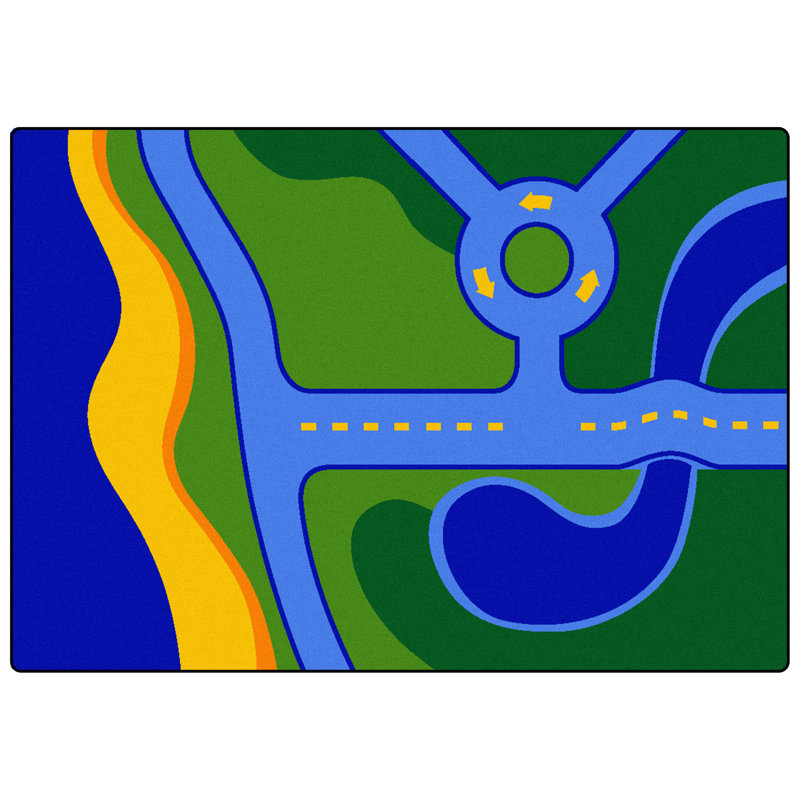 Tapis pour salle de jeux Ocean Highway