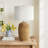 Moby Wicker/Rattan Table Lamp