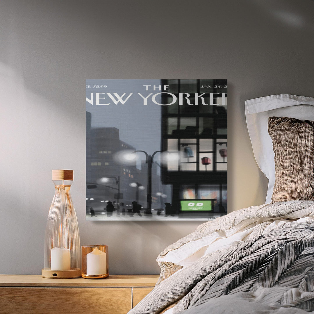 Moody New York Cityscape Canvas Art