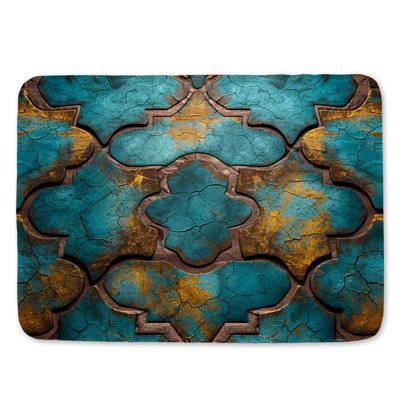 Tapis décoratif pour salle de bain