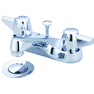 Robinet de salle de bain central à