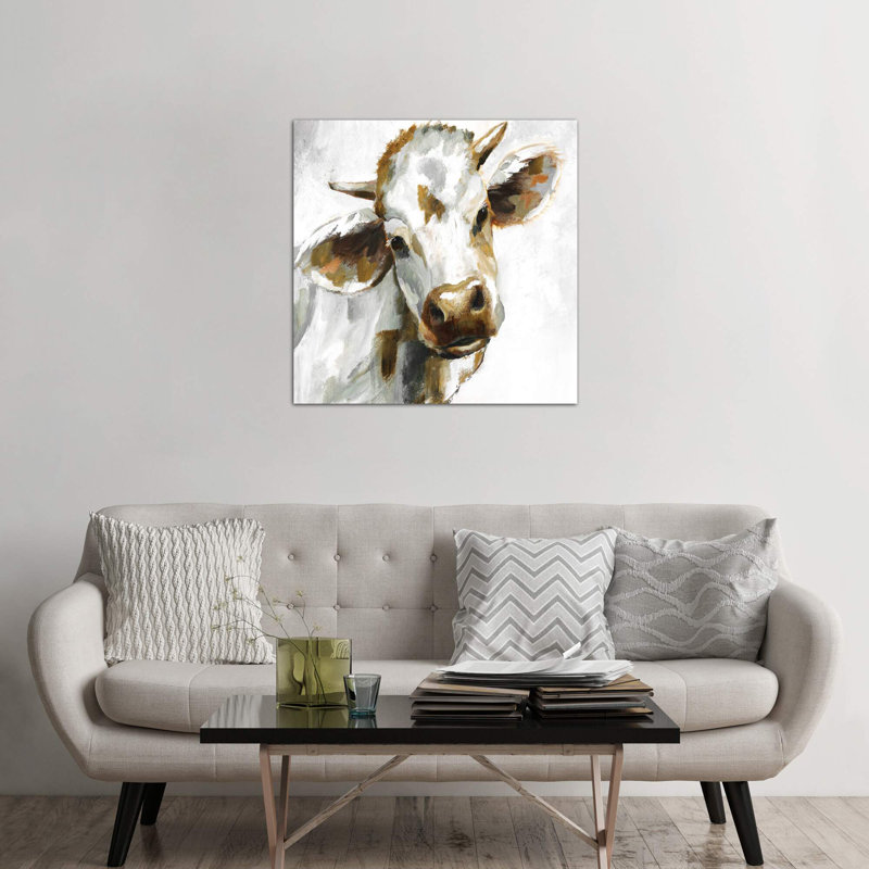 Dairy Dandy by Nan - Wrapped Canvas Painting, 93.98 cm H x 93.98 cm W x 1.91 cm D