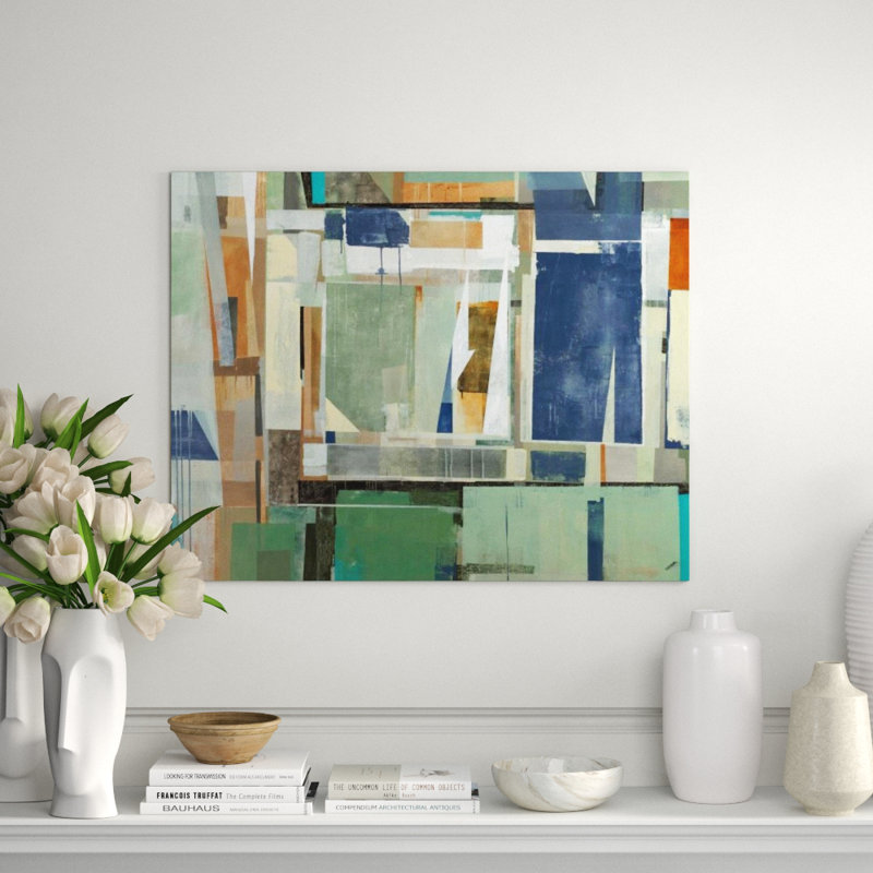 Modality III Print by Christopher Peter, 30" H x 38" W x 1.5" D, Glass Coat