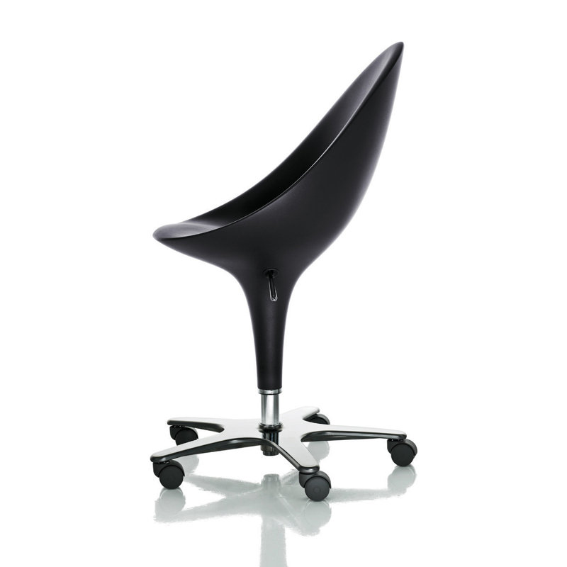 Chaise de bureau Bombo, Chrome