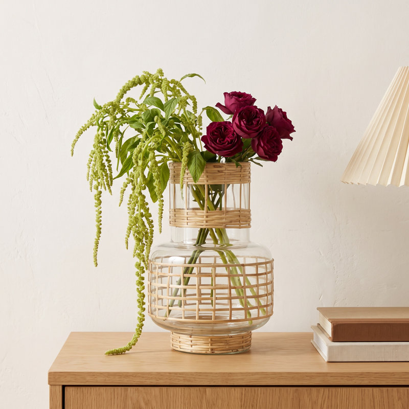 Glass Table Vase - Set of 2