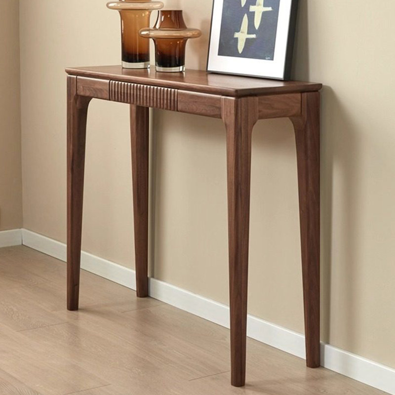 Console simple de style chinois, 33.5" H x 39.4" W x 12.6" D