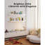 Ensemble de 4 tablettes murales festonnées blanches pour enfants, tout-petits et chambres de bébé, rangement mural et décor de chambre de bébé