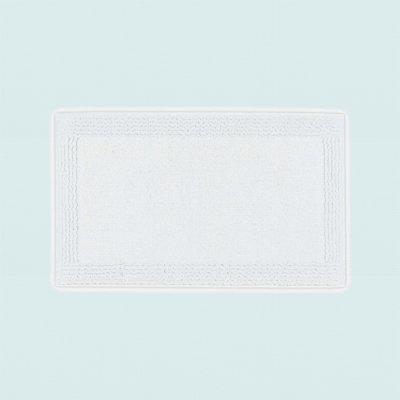 1 PCS 100% Cotton Tufted 3000 GSM Reversible Bath Rug