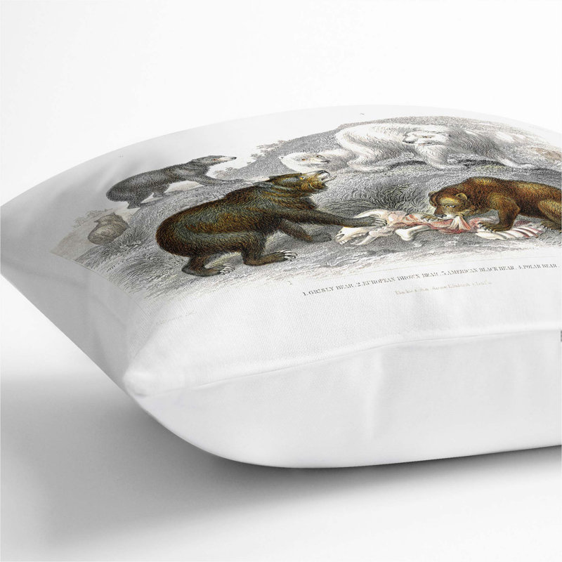 Square Cushion, 55cm H x 55cm W x 20cm D, White