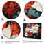 Poinsettia Flower Pastoral - Floral Canvas Prints-1088808989-1088808977
