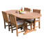 Mas Outdoor 11 - Piece Teak Dining Set-1063987049