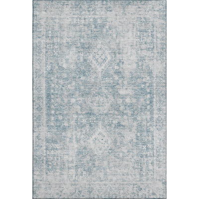 Premium Machine Washable Barry AMF1229 Global Rug