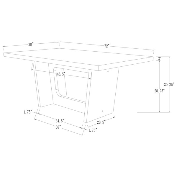 Dimensions du produit