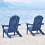 Chaise Adirondack pliante en bois massif Bennir-92464933