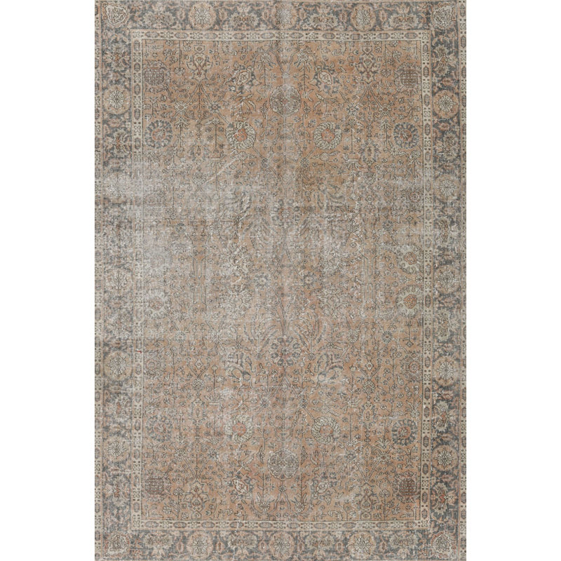 Tapis beige/rouge/brun moyen traditionnel Swinyer, Rectangle 2 pi x 3 pi