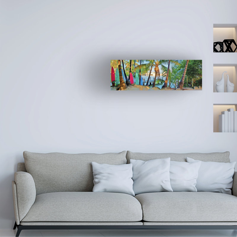 Art sur toile Jack Island, H 16 po x l 47 po x P 2 po