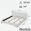 Lit plateforme tapissier Cocoon Boucle