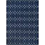 Tapis bleu marine / argent Glam-29446803