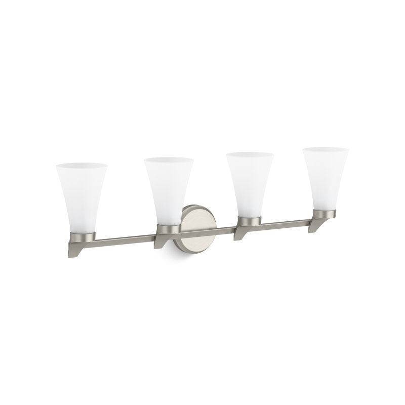 Simplice Four-Light Sconce, Brushed Nickel