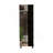 Urano Mirror Linen Cabinet, Four Interior  Shelves, Five External Shelves -Black-2113699338