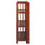 Bibliothèque étagère en bois massif H 38 "x l 27,5" Saruf-95599087-24120741