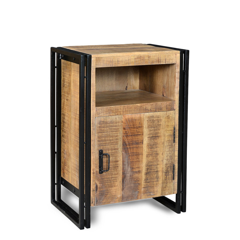 Saskia 22'' W Solid Wood Nightstand