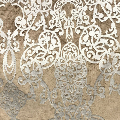 Foil Print on Velvet | Vince Fabric_VINCE