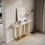 Console de comptoir en bois imitation marbre