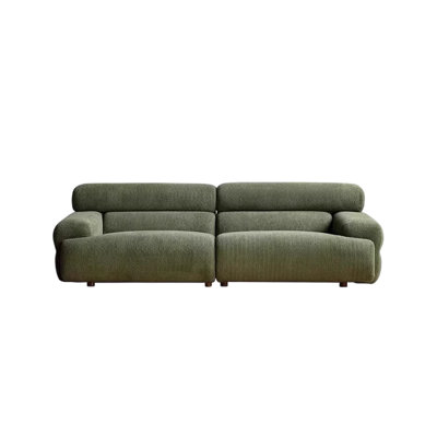 Retro simple fabric sofa