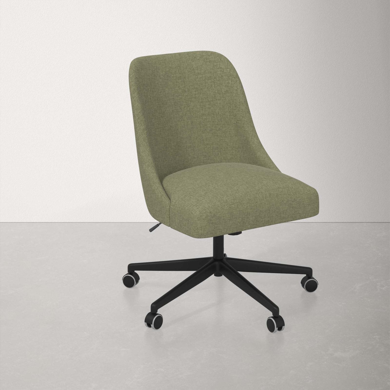 Acosta Office Chair, Zuma Laurel Textured Linen